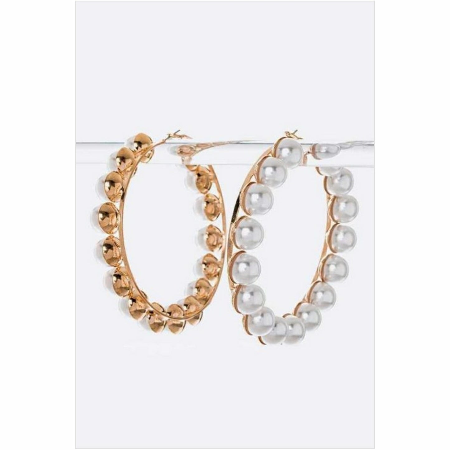 Olivia hoop earrings