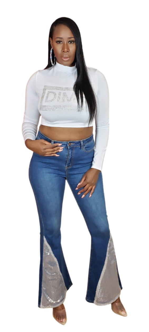 Disco Ball Jeans