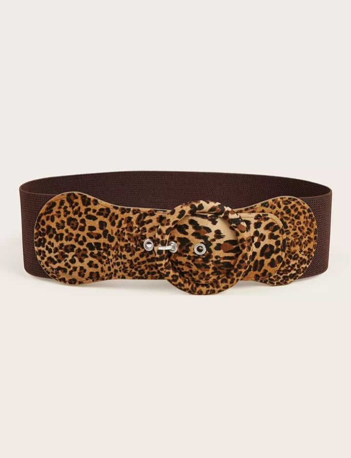 Leopard Waist Belt