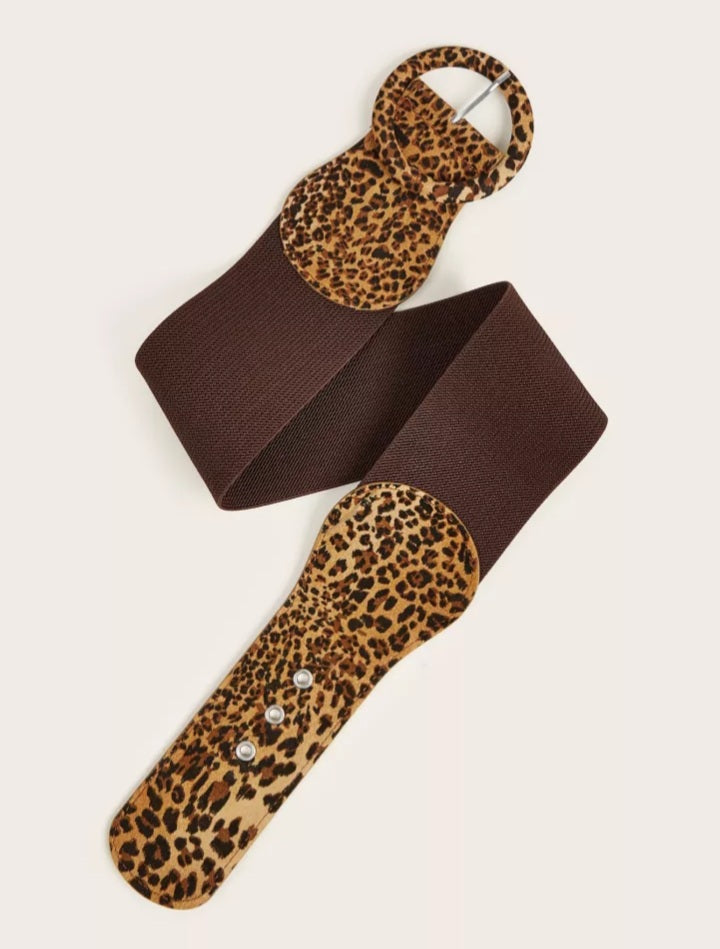 Leopard Waist Belt