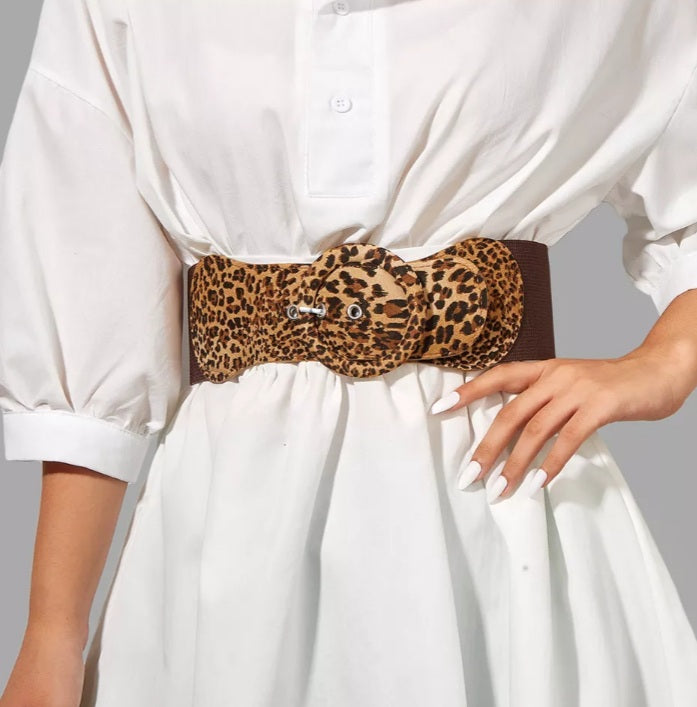 Leopard Waist Belt