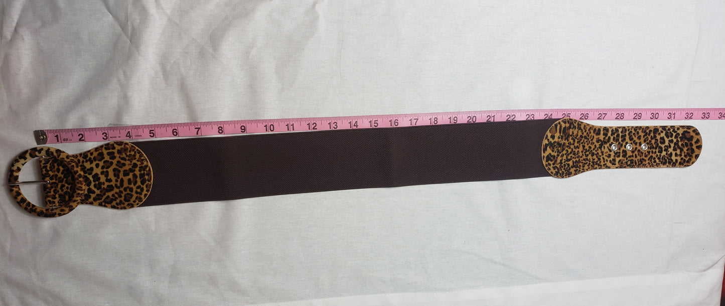 Leopard Waist Belt