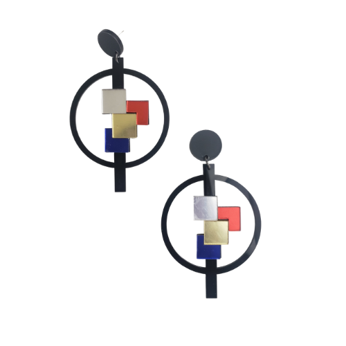 Acrylic Multi Earrings