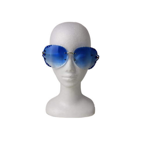 Rimless Bling Shades