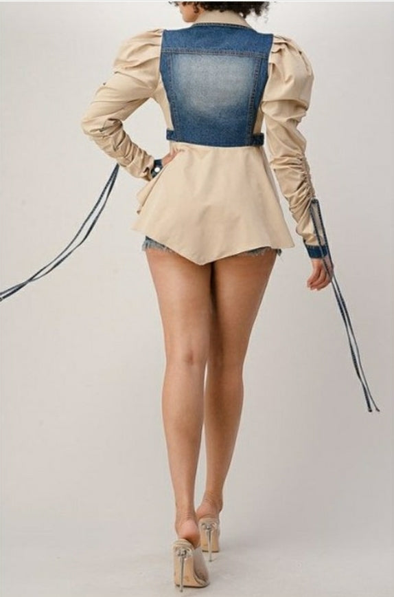 Denim Pop Jacket