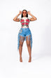 Lizz Fringe Shorts